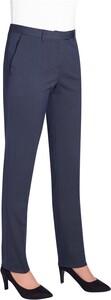 Brook Taverner BT2276 - Ophelia trousers Navy Pin Dot
