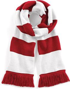 Beechfield B479 - Stadium Men Scarf Classic Red / White