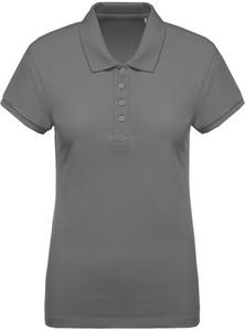 Kariban K210 - Ladies’ organic piqué short-sleeved polo shirt Storm Grey