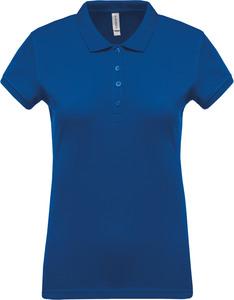 Kariban K255 - Ladies’ short-sleeved piqué polo shirt Light Royal Blue