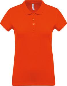Kariban K255 - Ladies’ short-sleeved piqué polo shirt Orange