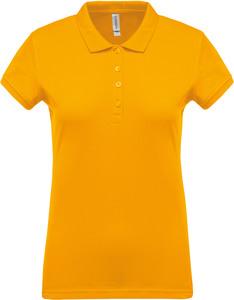 Kariban K255 - Ladies’ short-sleeved piqué polo shirt Yellow