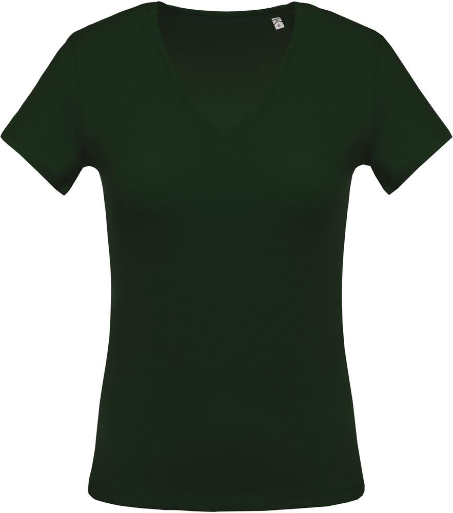 Kariban K390 - Ladies' short-sleeved V-neck T-shirt