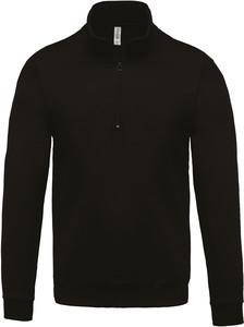Kariban K478 - Zip neck sweatshirt Black