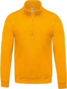 Kariban K478 - Zip neck sweatshirt Yellow