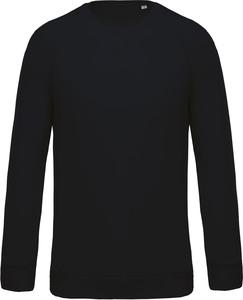 Kariban K480 - Men's organic cotton crew neck raglan sleeve sweatshirt Navy