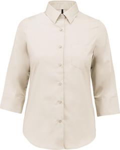 Kariban K558 - Ladies' 3/4 sleeve shirt Angora (Natural)