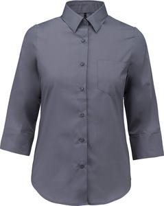 Kariban K558 - Ladies' 3/4 sleeve shirt Urban Grey