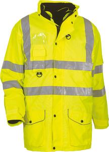 Yoko YHVP711 - Hi-Vis Multi-Functional 7-in-1 Parka