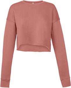 Bella+Canvas BE7503 - Womens Cropped Crew Fleece