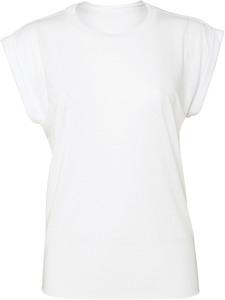 Bella+Canvas BE8804 - Ladies flowy rolled-cuff T-shirt