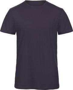 B&C CGTM046 - Men's Organic Slub Cotton T-shirt Chic Navy