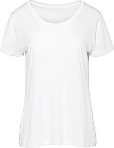 B&C CGTW043 - Ladies' Organic Cotton crew neck T-shirt White