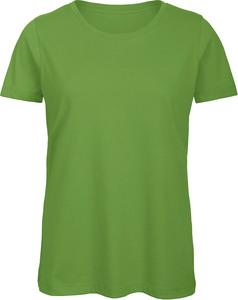 B&C CGTW043 - Ladies' Organic Cotton crew neck T-shirt Real Green