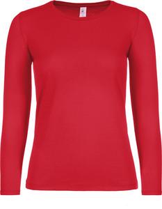B&C CGTW06T - #E150 Ladies' T-shirt long sleeves Red