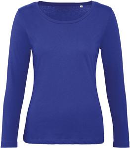 B&C CGTW071 - Ladies' organic Inspire long-sleeved T-shirt Cobalt Blue