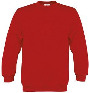 B&C CGWK680 - Kids' crew neck sweatshirt Red