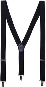 Premier PR701 - Clip trouser braces Black