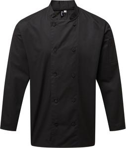 Premier PR903 - Coolchecker® chef’s jacket Black