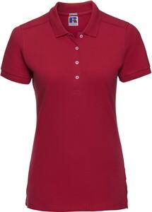 Russell RU566F - Ladies' Stretch Polo Shirt Classic Red