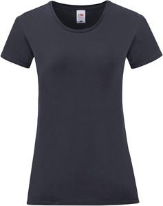 Fruit of the Loom SC61432 - Iconic-T Ladies' T-shirt Deep Navy