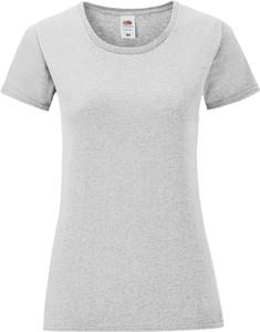 Fruit of the Loom SC61432 - Iconic-T Ladies' T-shirt Heather Grey