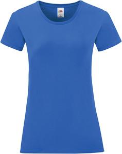 Fruit of the Loom SC61432 - Iconic-T Ladies' T-shirt Royal blue