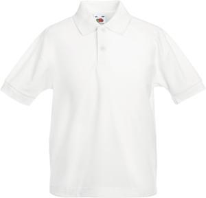 Fruit of the Loom SC63417 - 65/35 Kids' polo shirt White