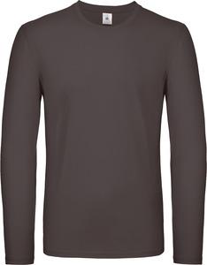 B&C CGTU05T - #E150 Men's T-shirt long sleeve Bear Brown