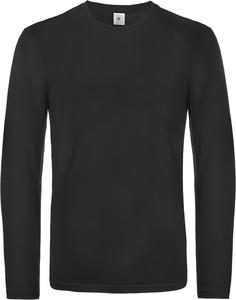 B&C CGTU07T - #E190 Men's T-shirt long sleeve Black