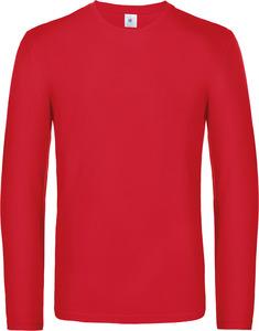 B&C CGTU07T - #E190 Men's T-shirt long sleeve Red