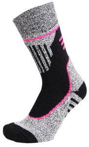 Estex ES2005 - Set of two pairs of Lady socks Grey / PINK