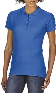 Gildan GI64800L - Softstyle Ladies' Double Piqué Polo Shirt Royal Blue