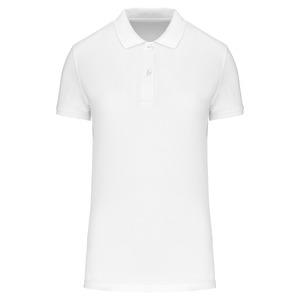 Kariban K2026 - Ladies' Organic 180 piqué polo shirt White