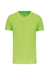 Kariban K3028IC - Men's BIO150IC V-neck t-shirt Lime