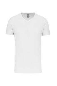 Kariban K3028IC - Men's BIO150IC V-neck t-shirt White
