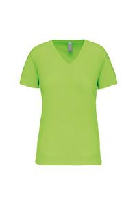 Kariban K3029IC - Ladies' BIO150IC V-neck t-shirt Lime