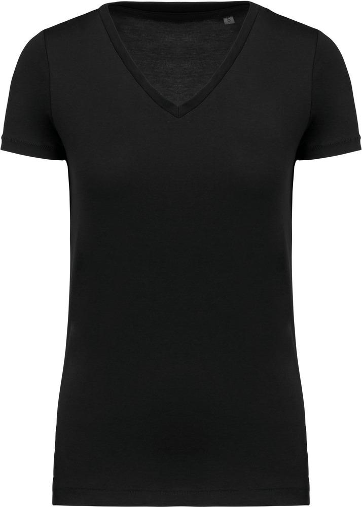 Kariban K3003 - Ladies' Supima® V-neck short sleeve t-shirt
