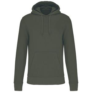 Kariban K4027 - Men's eco-friendly hooded sweatshirt Dark Khaki