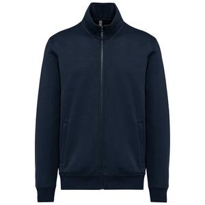 Kariban K4010 - Men's fleece cadet jacket Navy