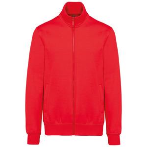 Kariban K4010 - Men's fleece cadet jacket Red