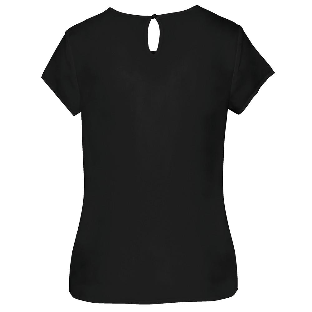 Kariban K5002 - Ladies' short-sleeved crepe blouse