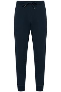Kariban K758 - Men’s eco-friendly French terry trousers Navy