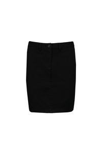 Kariban K762 - Chino skirt Washed Black