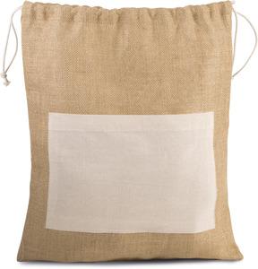 Kimood KI0239 - JUTE DRAWSTRING BAG