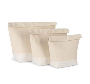 Kimood KI0376 - Cooler bag with rolltop fastening Natural / White