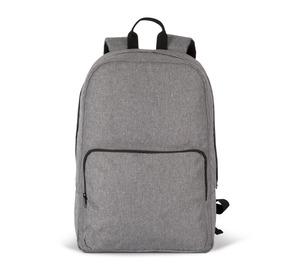 Kimood KI0891 - Recycled quilted work backpack Graphite Grey Heather