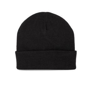 K-up KP893 - Recycled beanie with Thinsulate lining Black