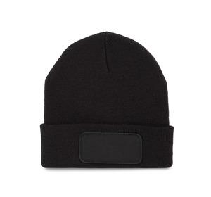 K-up KP895 - Beanie with patch Black