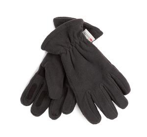 K-up KP887 - Recycled gloves in microfleece and Thinsulate Dark Grey
